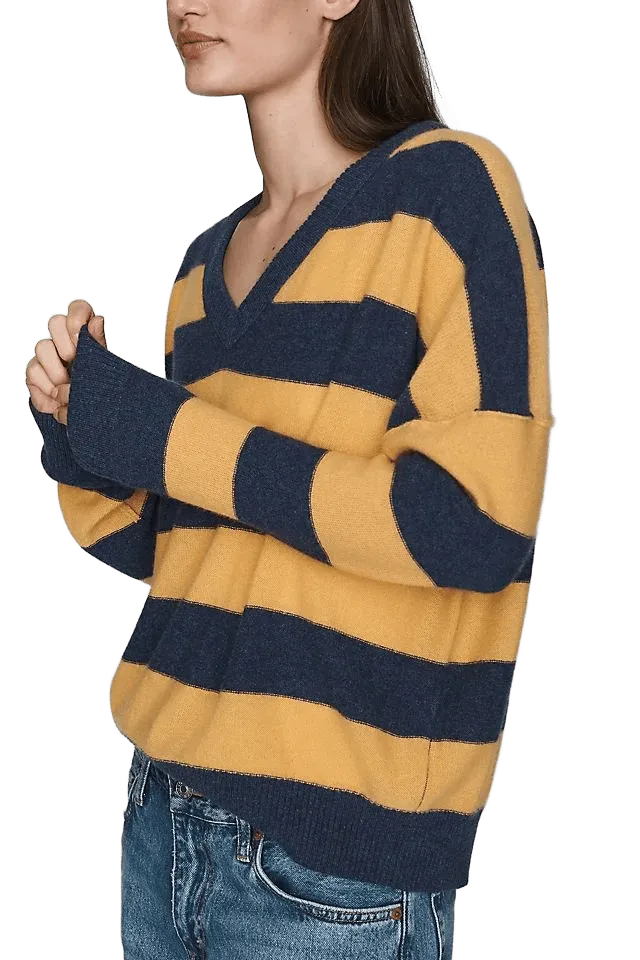 Pilcro 100% Cashmere V-Neck Sweater