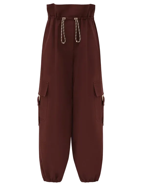 Clash Drill Drawstring Pant