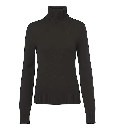 Cashmere turtleneck sweater