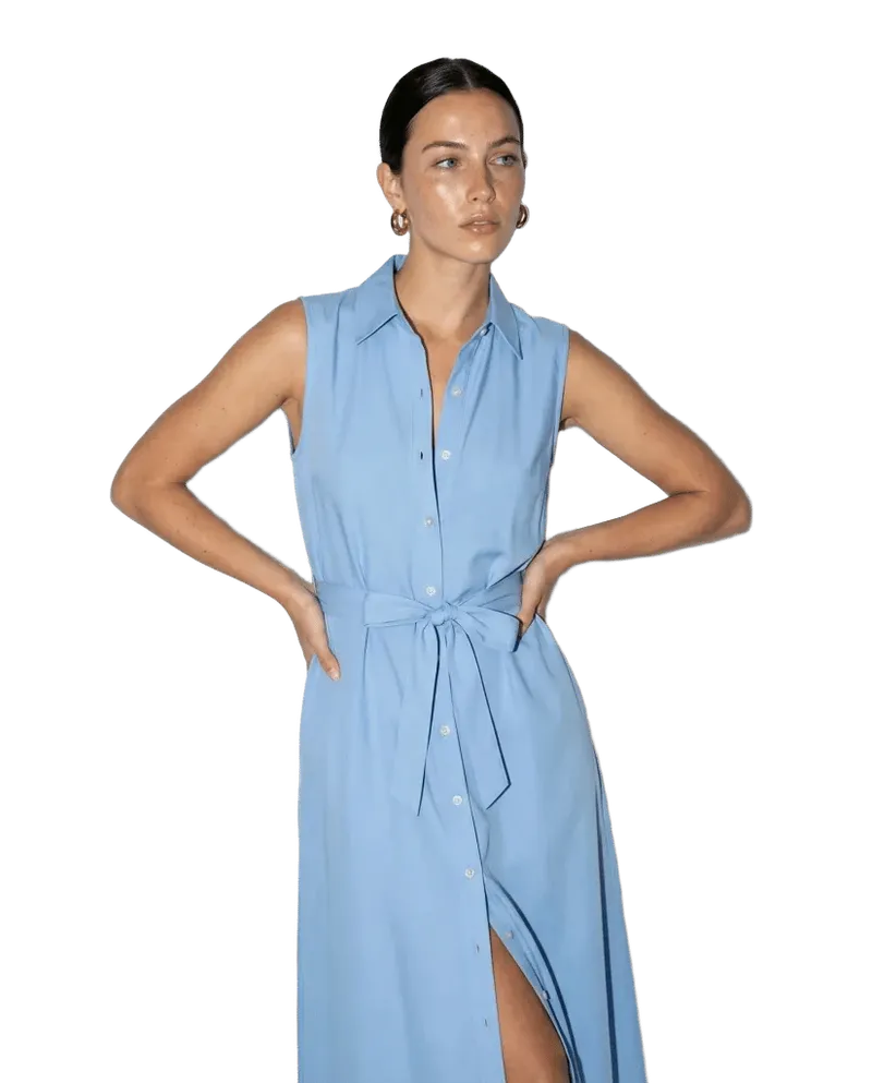 The Sleeveless Midi Dress