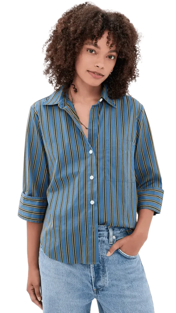 The Signature Stripe Button Down Shirt