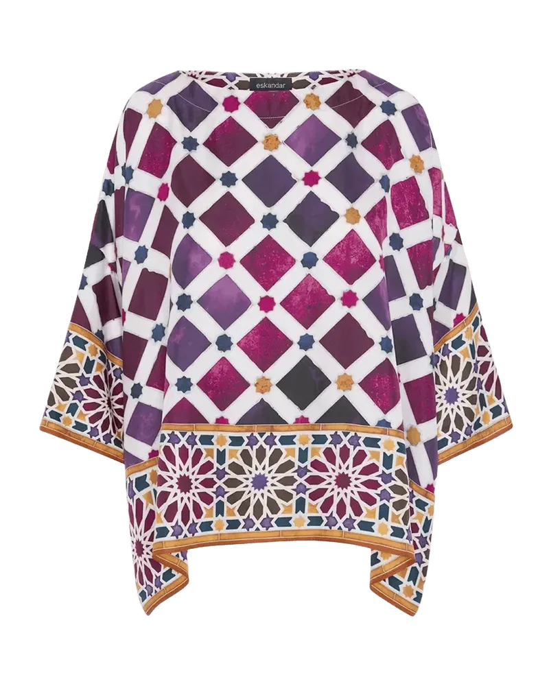 Wide Bateau Neck T-Shirt - Mid Plus Length