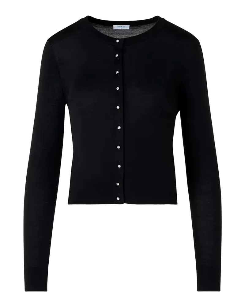 Merino Wool Crewneck Cardigan