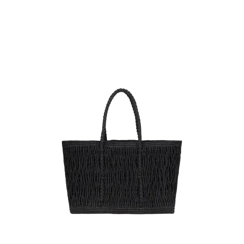 The Row Georgica Tote Bag — Black