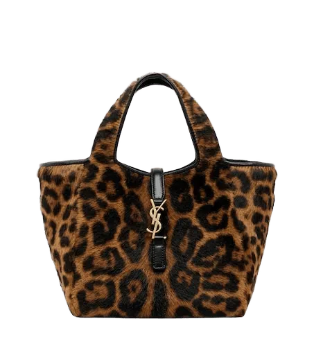 Le 5 à 7 Bea Baby calf hair top-handle bag
