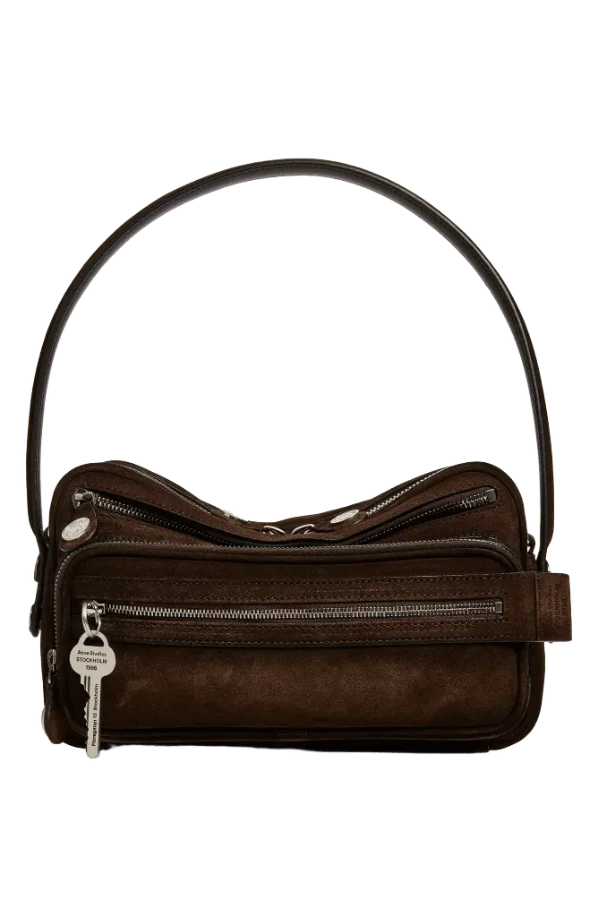 Camero Party Suede Shoulder Bag
