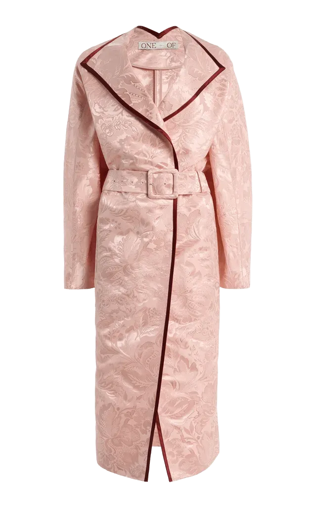 Garsington Jacquard Trench Coat