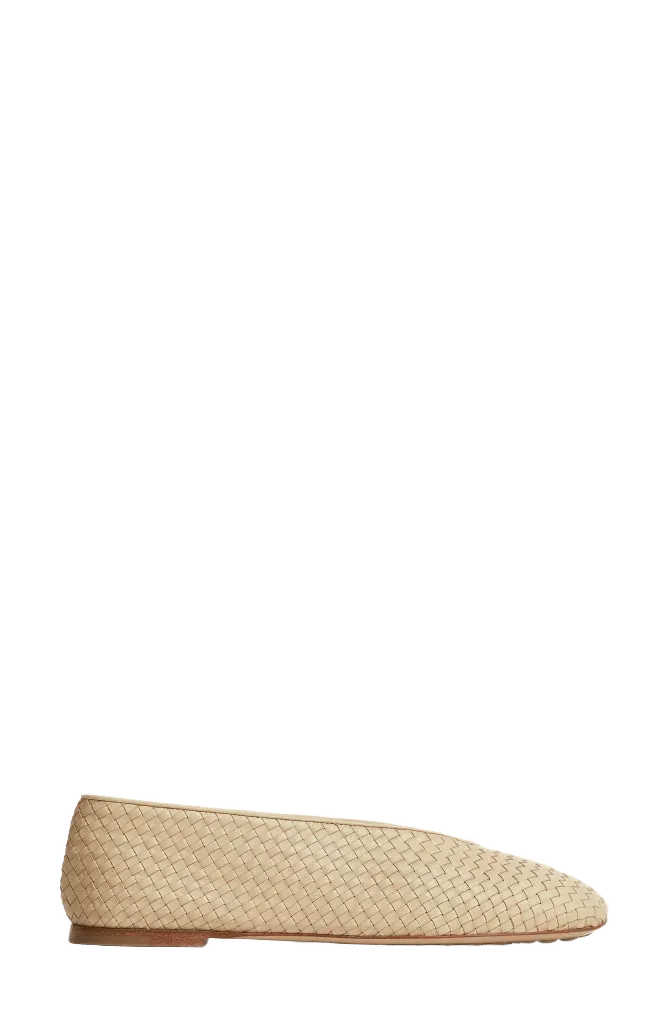Lagoon Intrecciato Ballet Flat