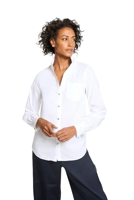 Ruffle Non-Iron Shirt