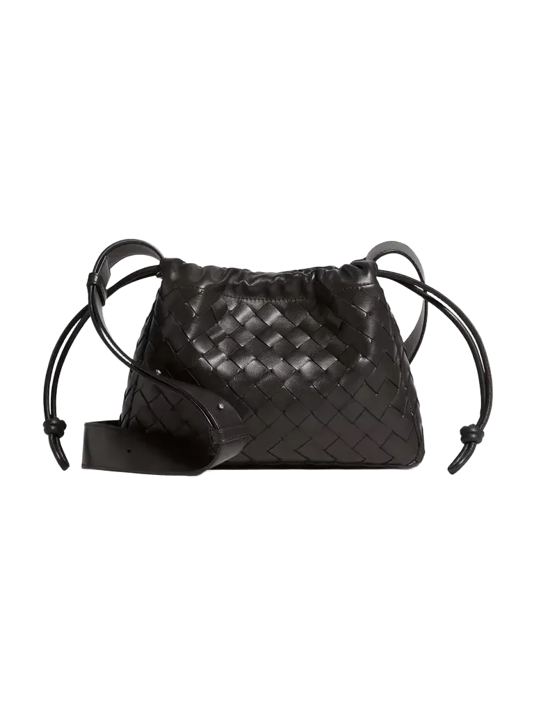Bike Avenue Intrecciato Leather Bag