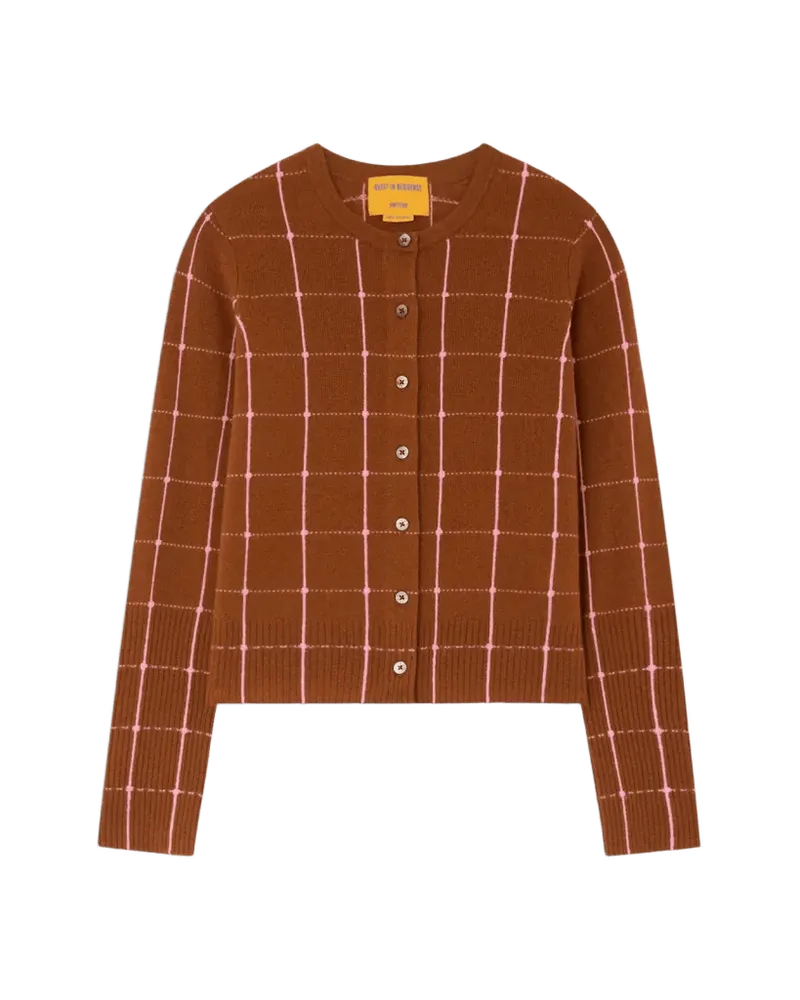 Jane Checker Cardigan