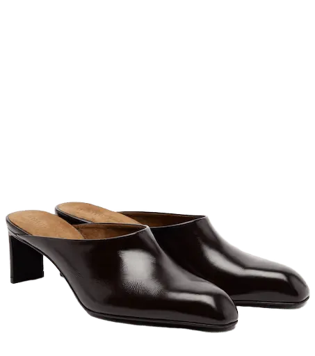 Colt leather mules