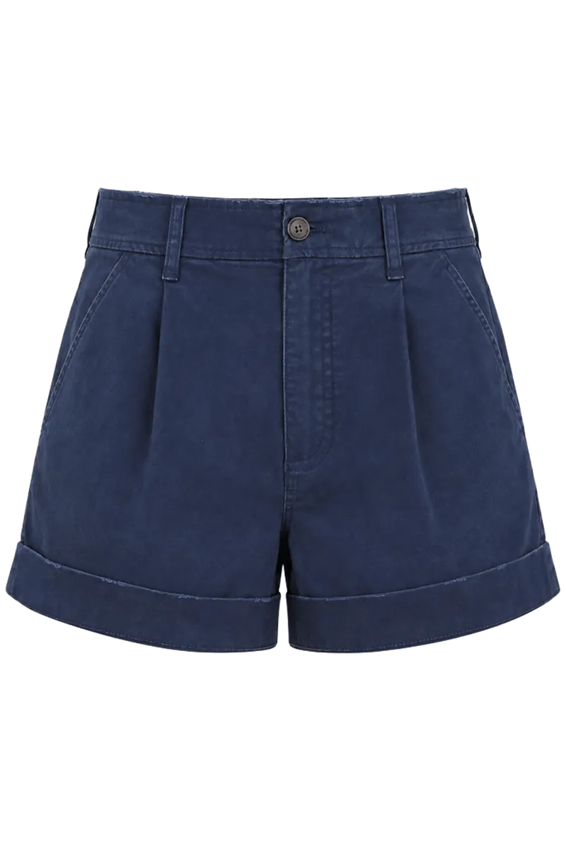 Faded Navy Wells Chino Shorts
