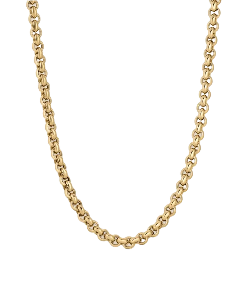 Chunky Rolo Chain Necklace