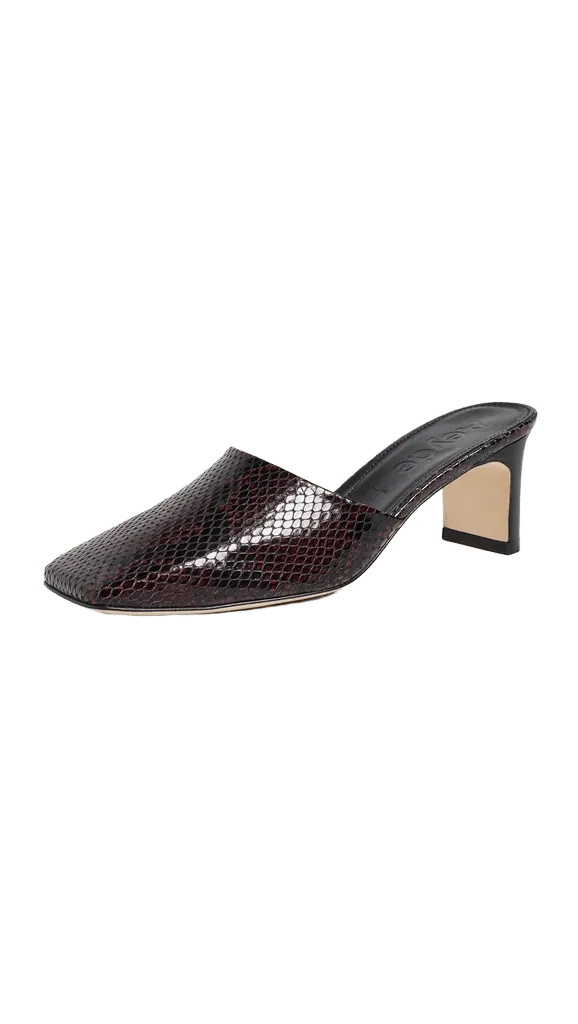 Blithe Snake Print Pumps