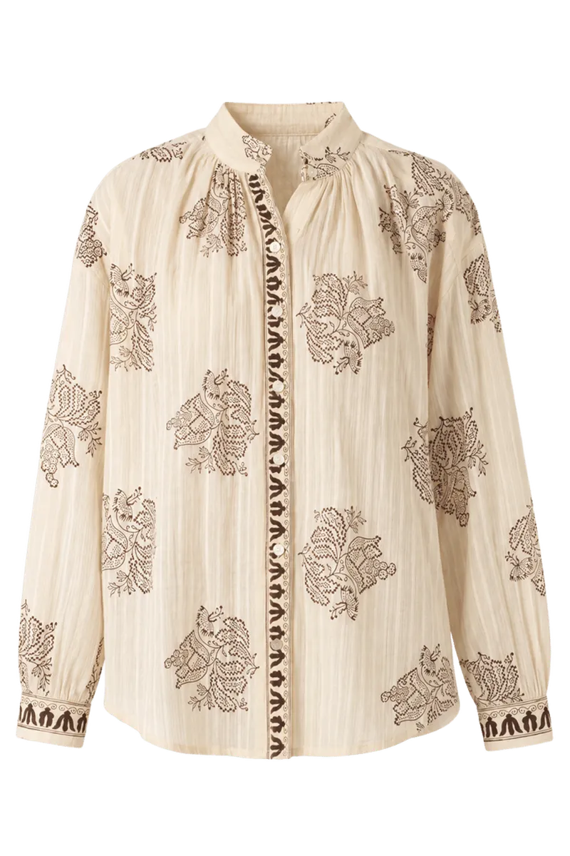 Kiki Grapevine Stripe Shirt