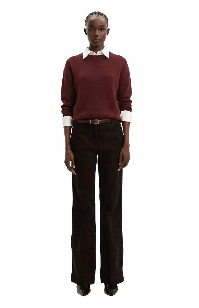Jackie Sweater - New Burgundy