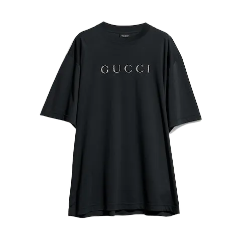 Cotton jersey T-shirt with print