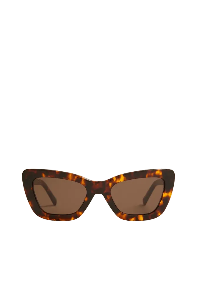 Rich Tortoise Polarized Adriana Sunglasses