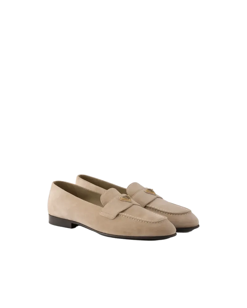 Suede loafers