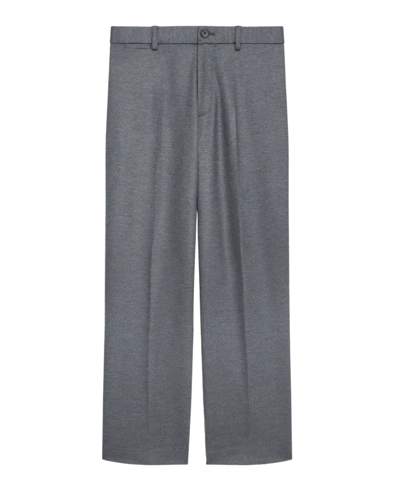 Zaine Drawstring Pant in Wool-Blend Knit