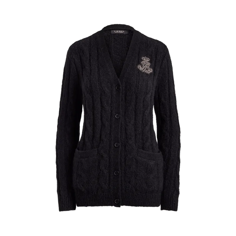 Bullion Cable-Knit Cardigan