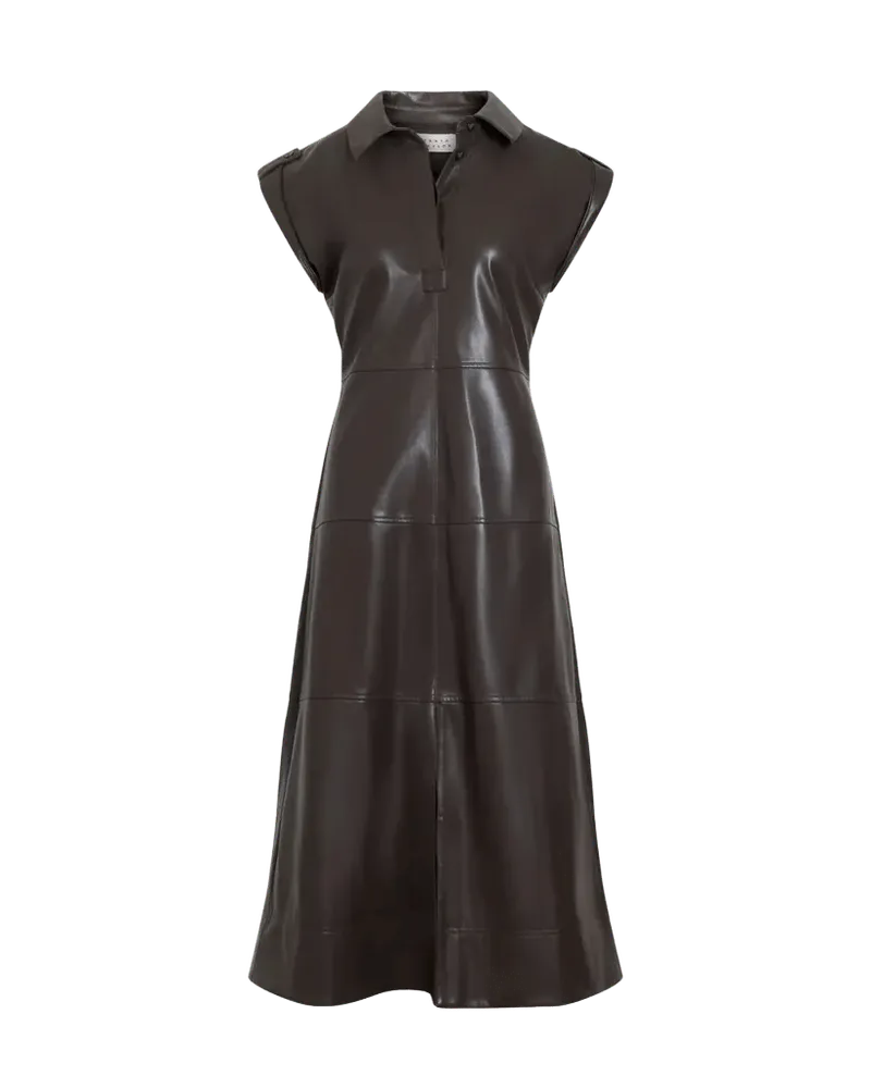 Shivi Dress in Dark Fig