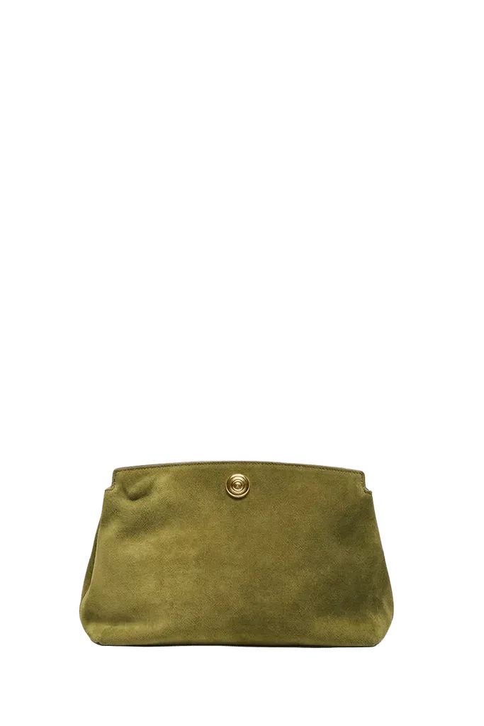 Pushlock Pouch Army Suede
