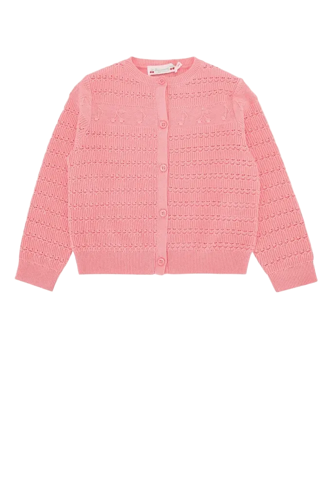 Bonpoint Maylis Cardigan — Pink