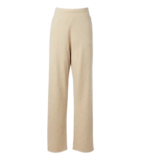 N°479 Runaway cashmere-blend straight pants