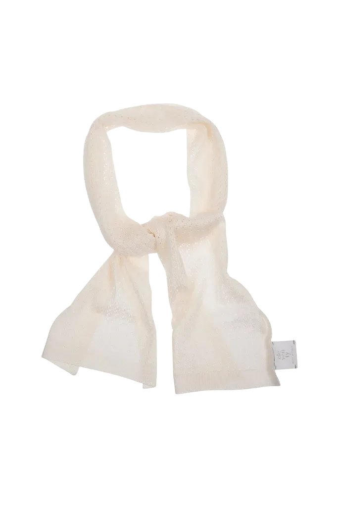 Women's Silk Knit Scarf in Pure Breathable Fabric | Eleventy