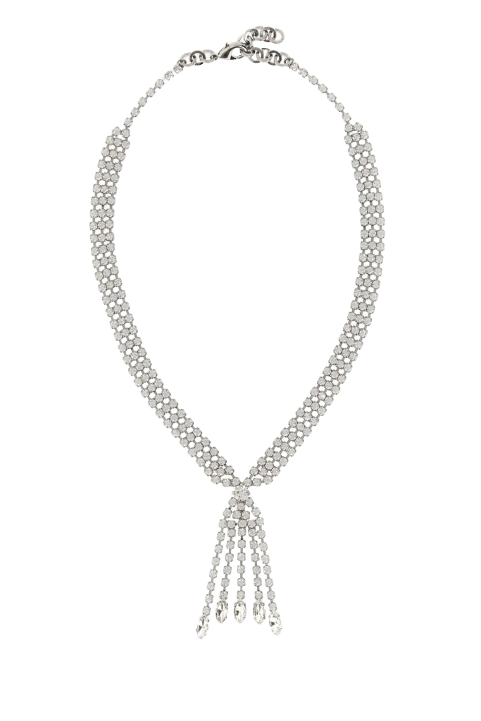 Alessandra Rich Necklace Necklace — Silver