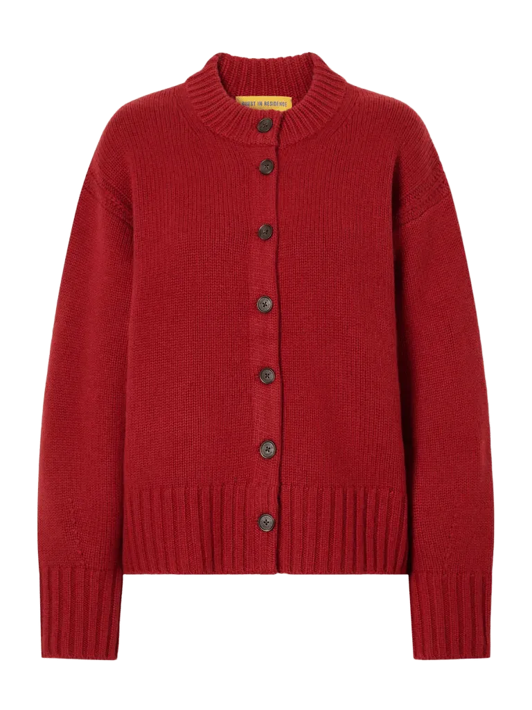 Cozy cashmere cardigan