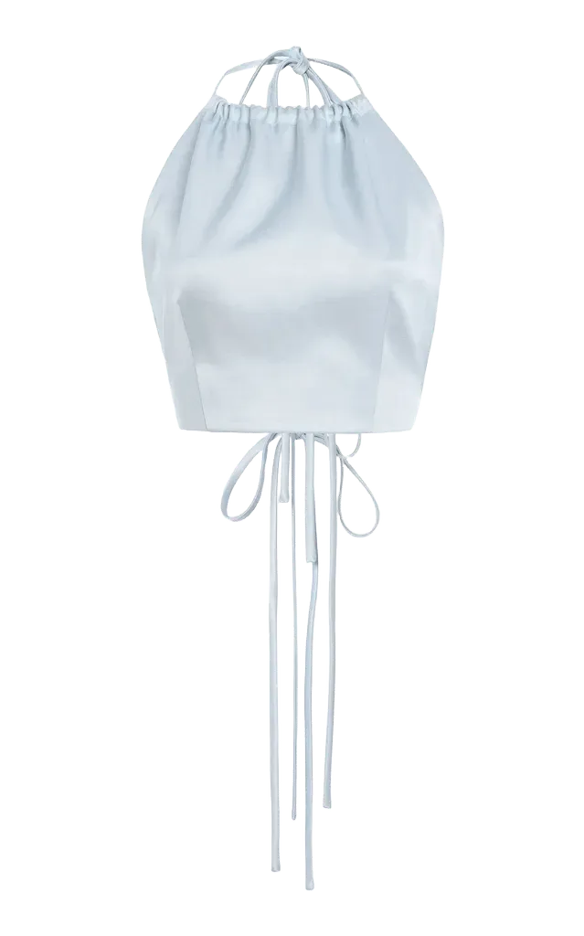 No Strings Attached Satin Top