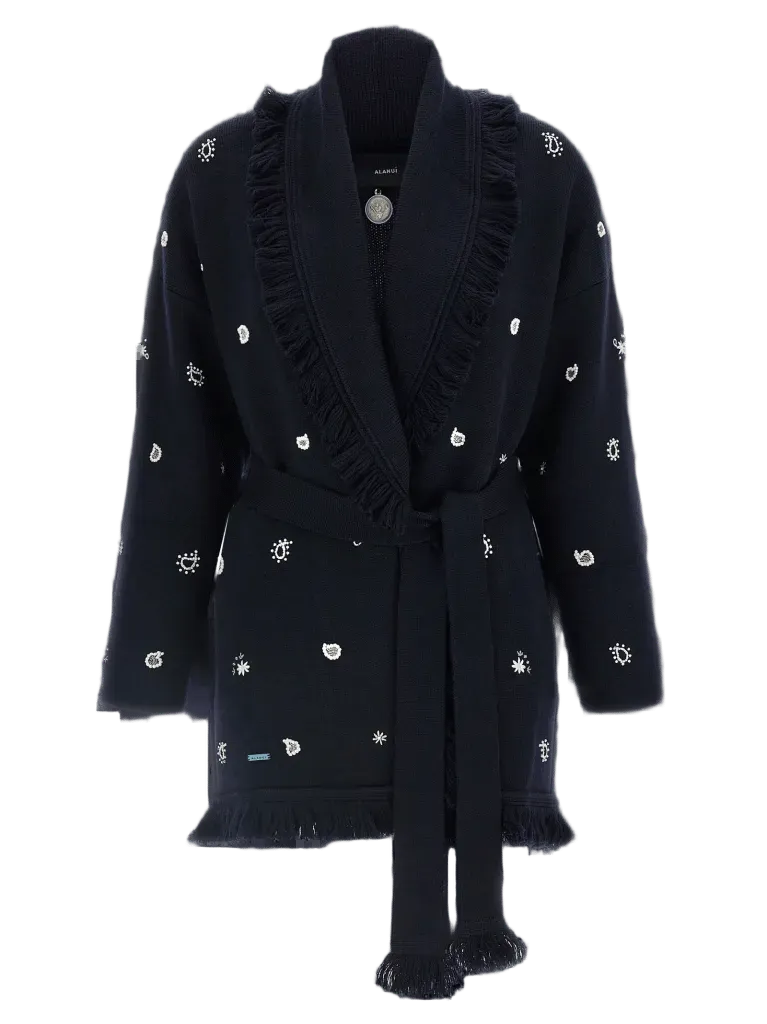 Alanui Cardigan — Blue