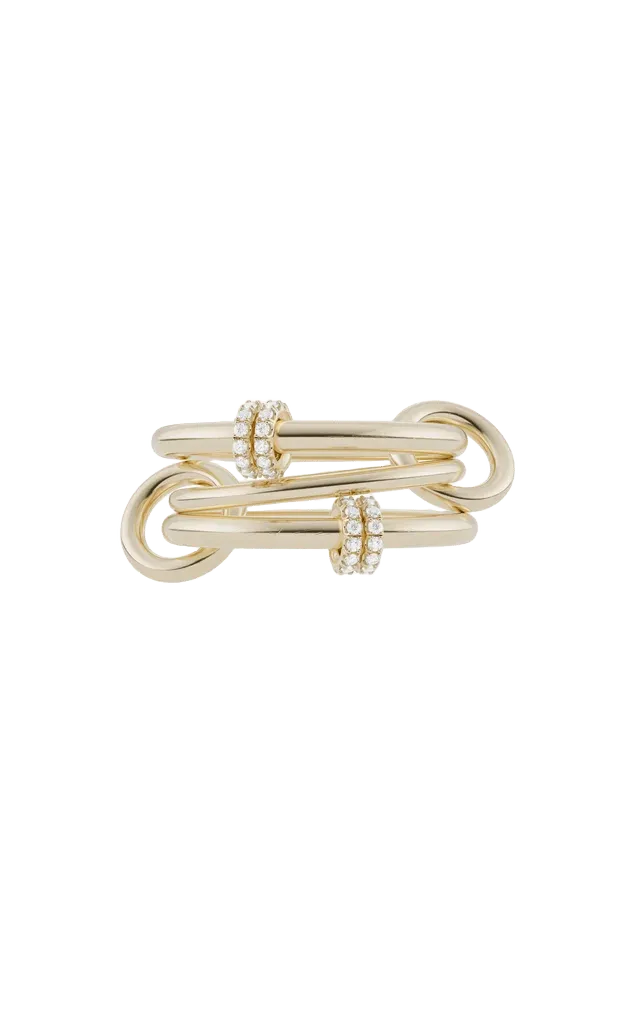 Jovie Pavé 18K Yellow Gold Diamond Ring