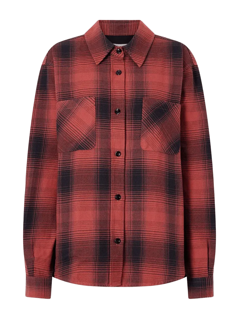 Whoppin checked cotton shirt