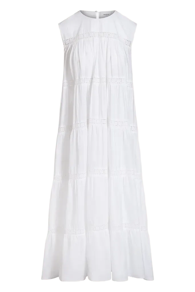 Saradine Dress in White