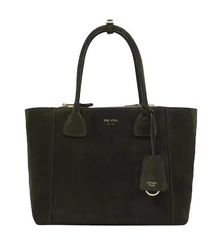 Prada Nova Large suede tote bag