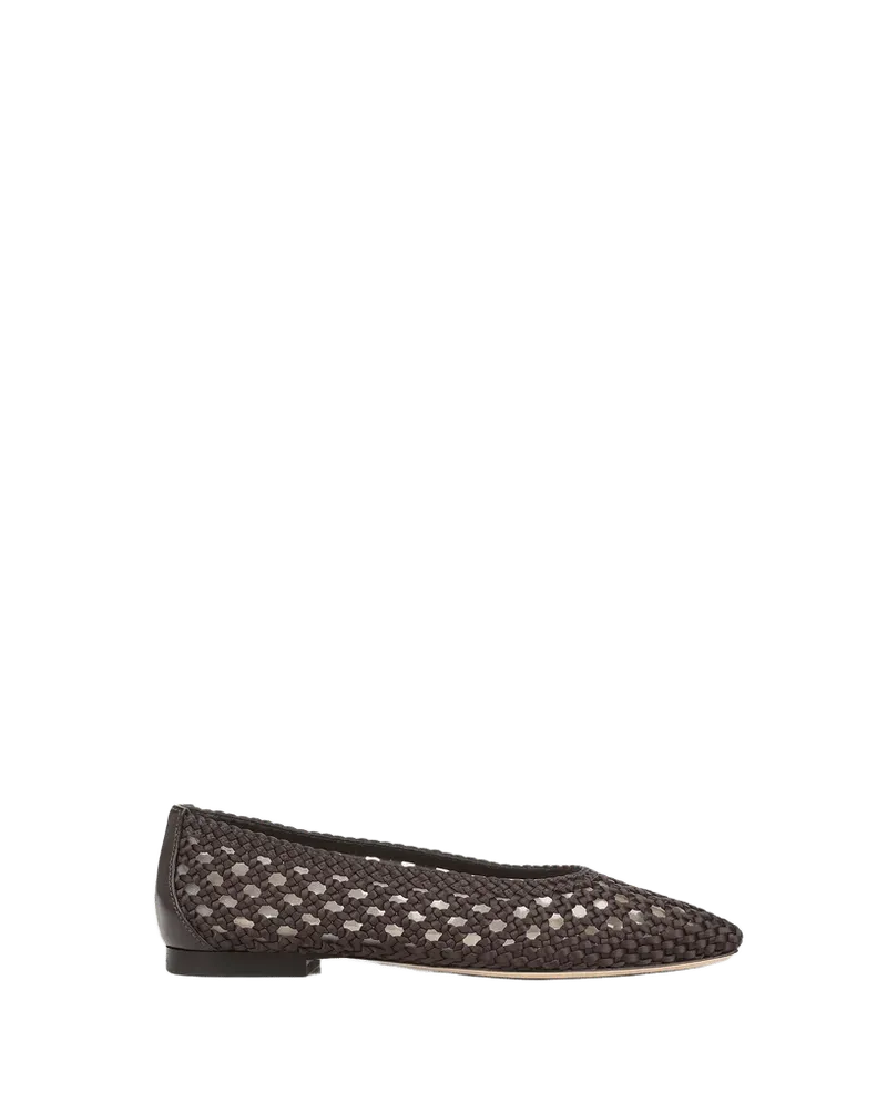 Cienna Woven Satin Flat