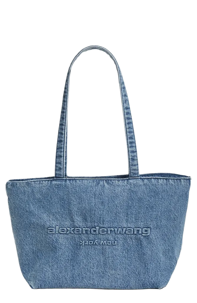 Medium Punch Denim Tote