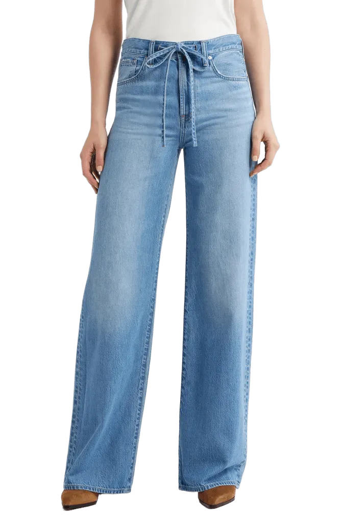 The Ultimate Wide-Leg Jean in Airy Denim