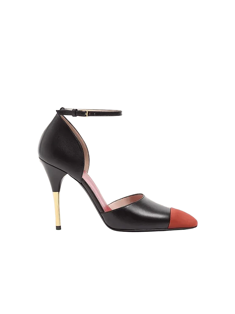 D'orsay 105MM Sinead Pumps in Goatskin and Suede