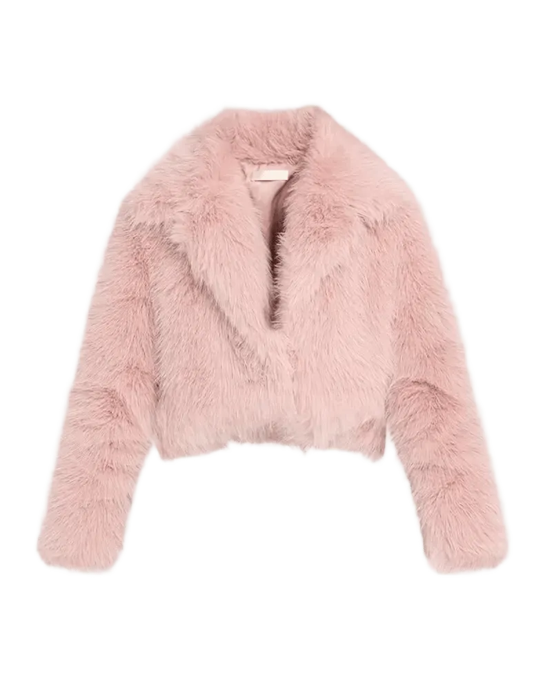 Stroma Faux Fur Crop Jacket