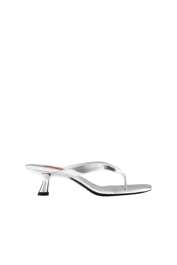 Beep Thong In Silver