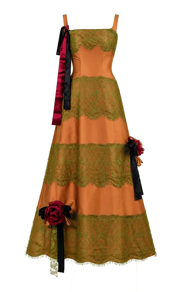 Lace A-Line Gown