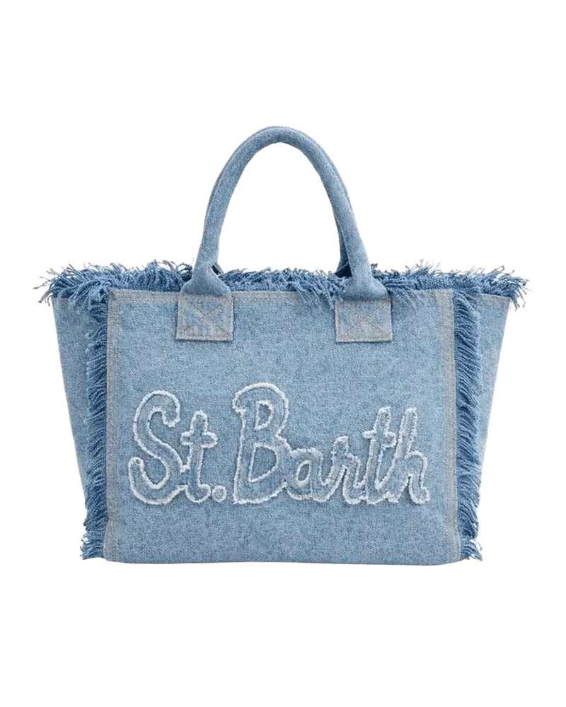 Mc2 Saint Barth Vanity Shoulder Bag — Blue