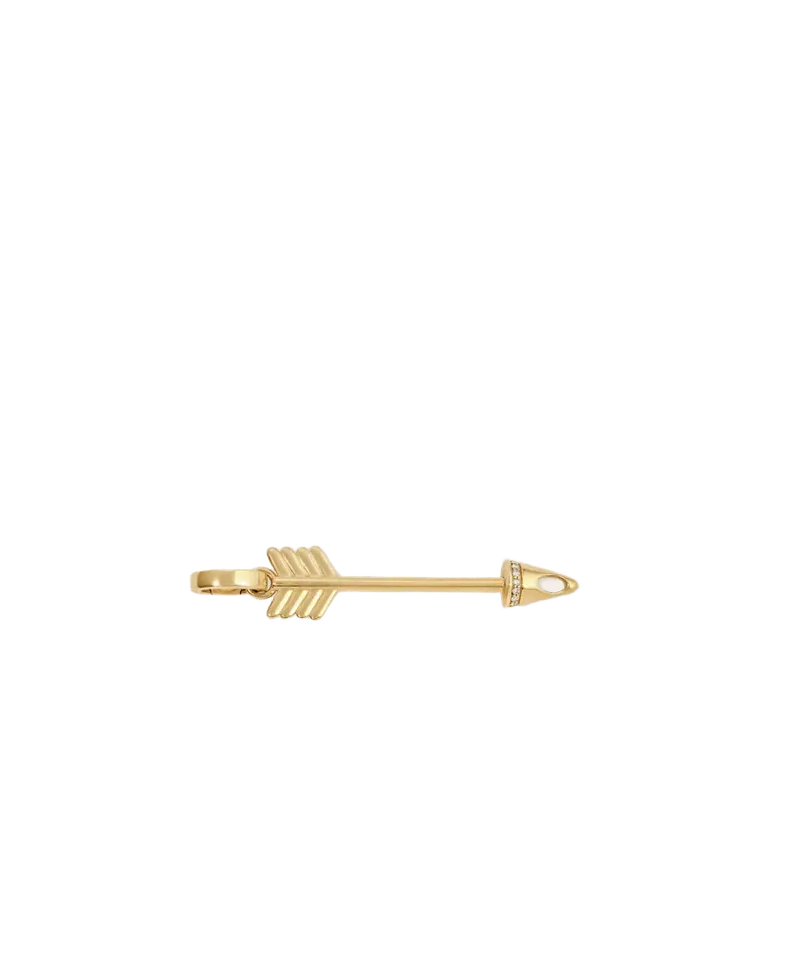 Diamond Arrow Hinged Charm for Mini Beads