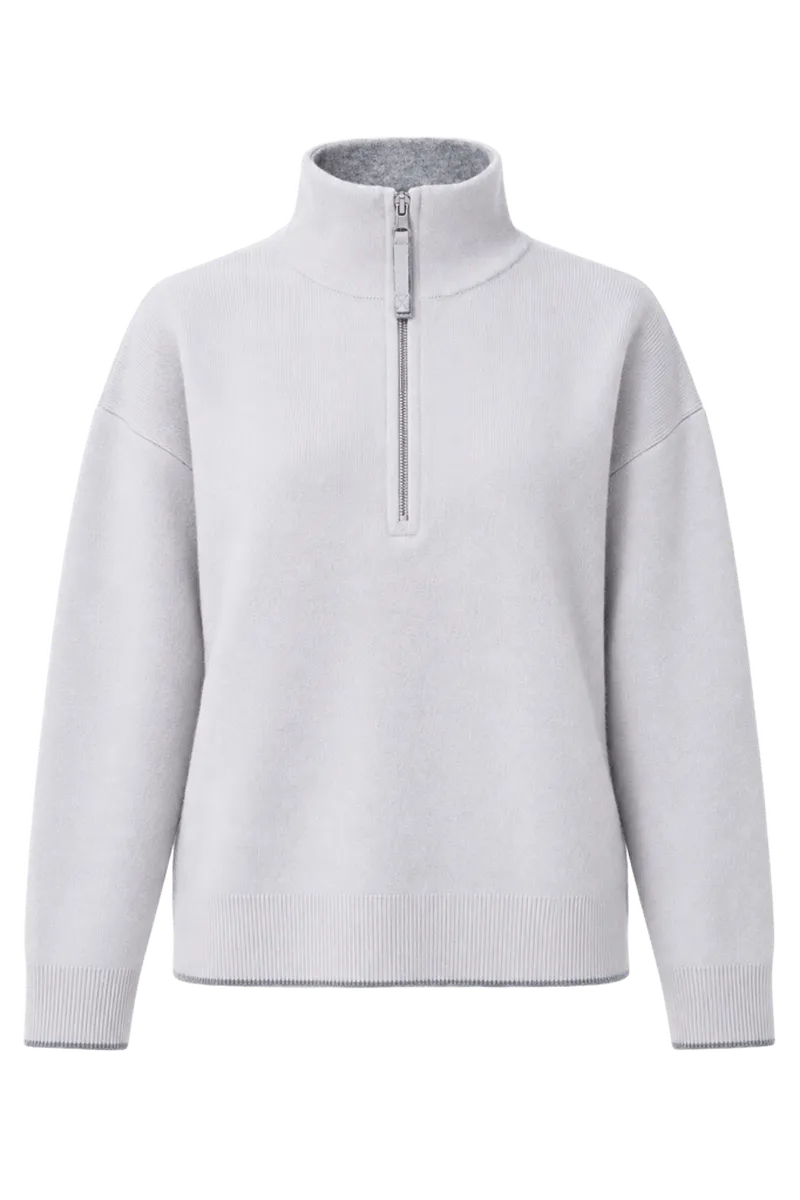 The Double Faced Zip-Up Sweater - Discontinued Style