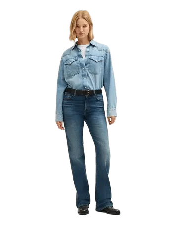 Relaxed Bootcut Jeans